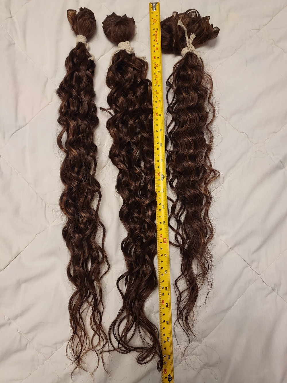 Curly Hair Extensions - Brown